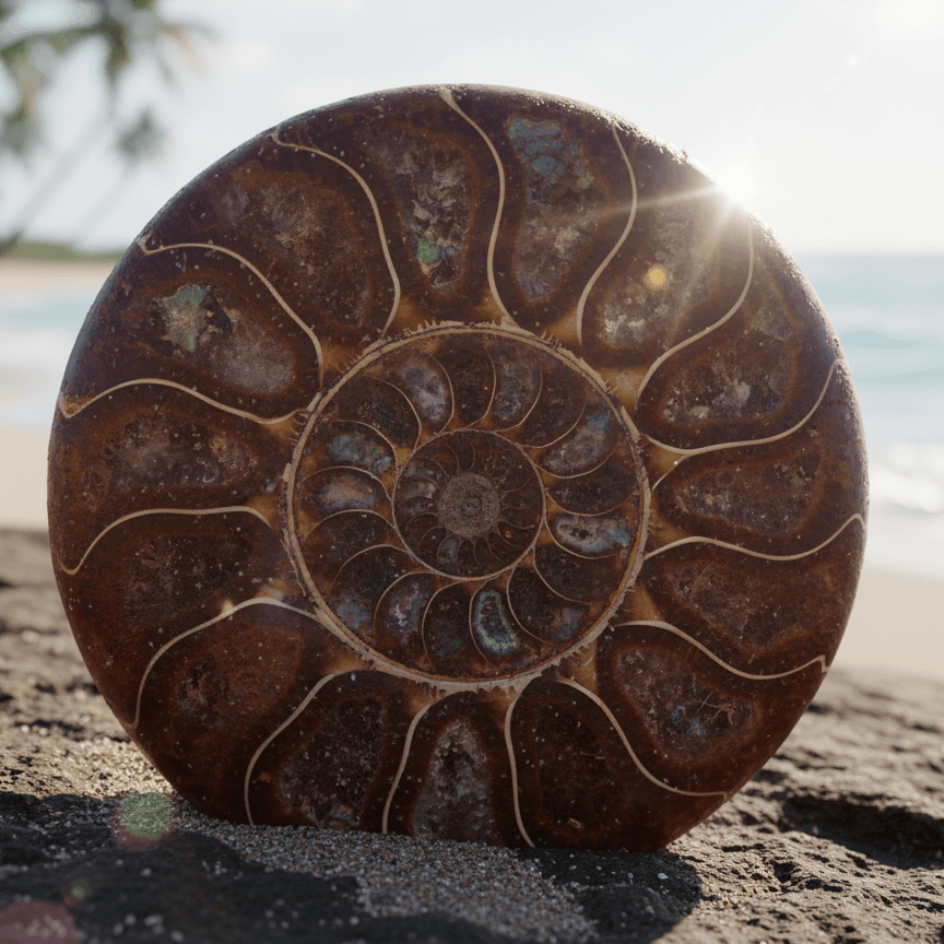 Ammonite - The Ancient Spiral of Time and Wisdom