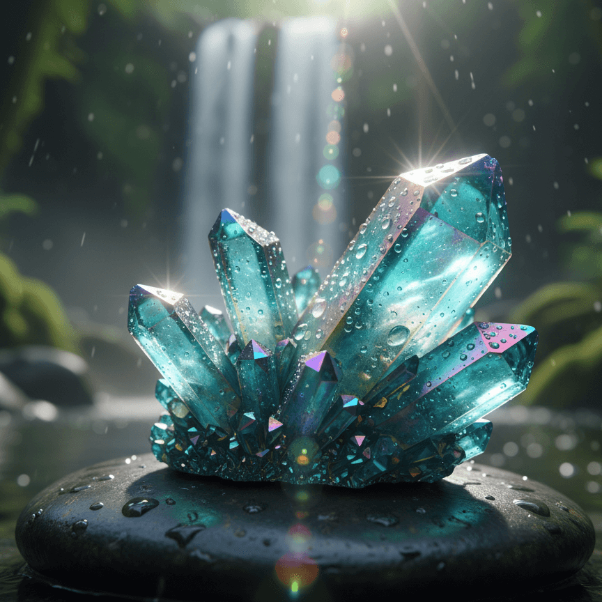 Aqua Aura Quartz - The Stone of Spiritual Elevation and Inner Beauty